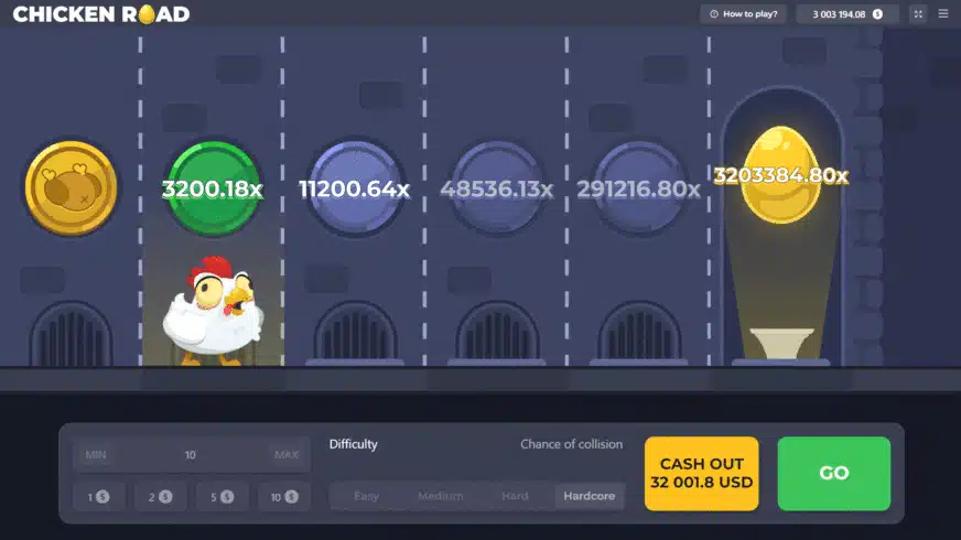 গেমটির ডেমো সংস্করণ Chicken Road. গেমটির ডেমো সংস্করণ Chicken Road.